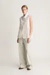 Lee Mathews Issy Sleeveless Shirt In Multi