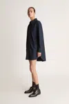 Lee Mathews Jack Mini Dress In Navy
