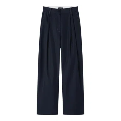 Lee Mathews Jack Pant In Blue