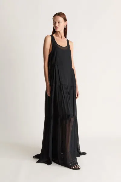 Lee Mathews Jena Cami Dress In Black
