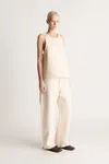 Lee Mathews Julian Top In Oat