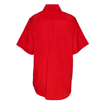 Lee Mathews Kiki Shirt In Red