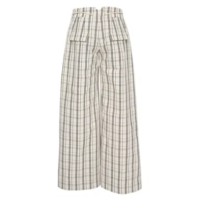 Lee Mathews Lewis Pant In Brown