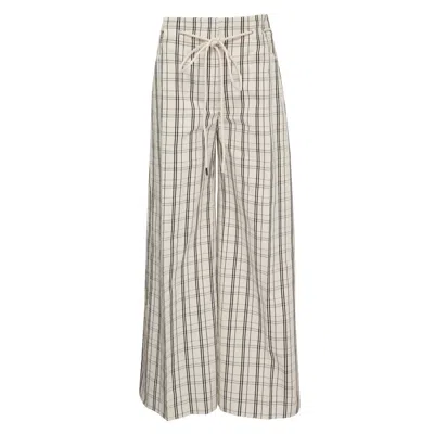 Lee Mathews Lewis Pant In Brown