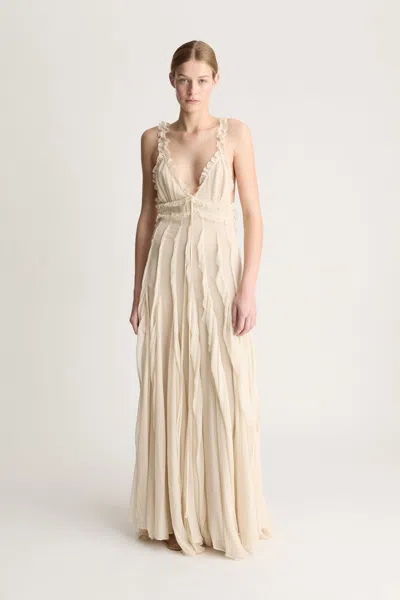Lee Mathews Liana Cami Dress In Neutral