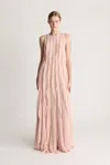 Lee Mathews Liana Maxi Dress In Neutral