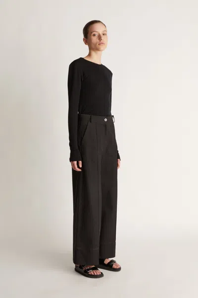 Lee Mathews Lm Classic Culotte In Black