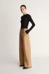 Shop Lee Mathews Lm Classic Culotte In Camel
