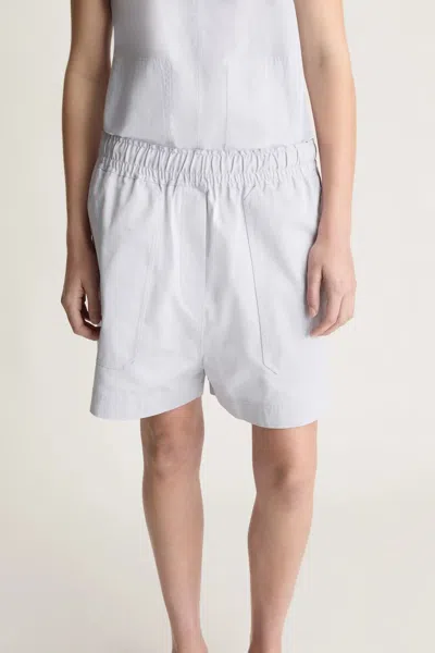 Lee Mathews Lm Drill Short In White