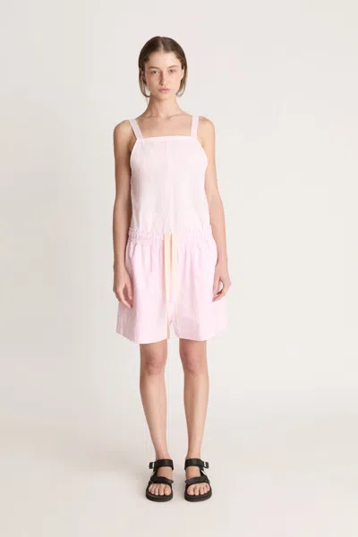 Lee Mathews Lm Drill Short In Pink