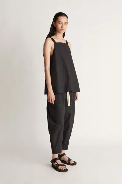 Lee Mathews Lm Poplin Cami In Black