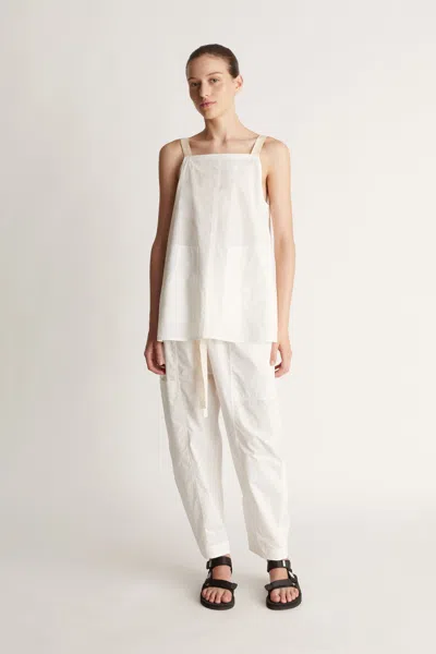 Lee Mathews Lm Poplin Cami In Natural