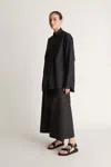 Lee Mathews Lm Poplin Ls Shirt In Black