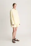 Lee Mathews Lm Poplin Ls Shirt In Yellow