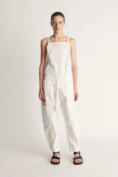 Lee Mathews Lm Poplin Pant In Natural