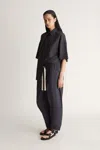 Lee Mathews Lm Poplin Pant In Navy