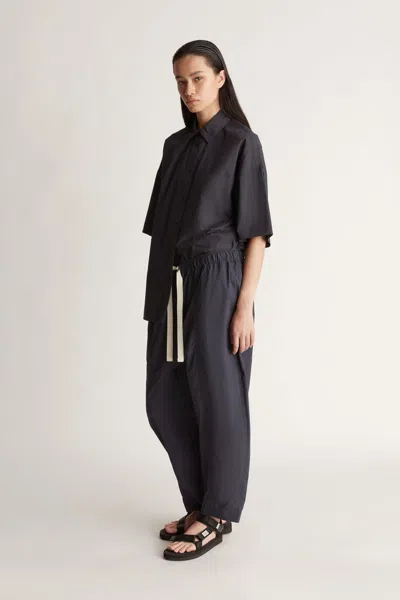 Lee Mathews Lm Poplin Pant In Navy
