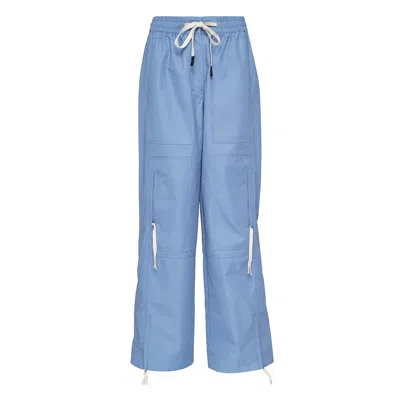 Lee Mathews Lucien Pocket Pant In Blue