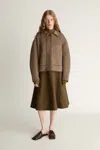 Lee Mathews Macintosh Jacket In Brown