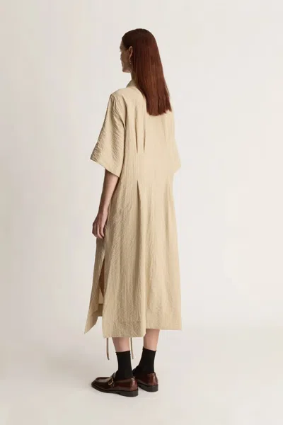 Lee Mathews Maggie Dress In Neutral