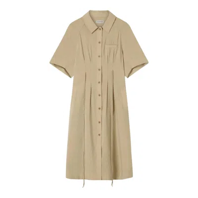 Lee Mathews Maggie Dress In Neutral
