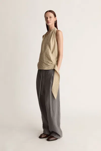 Lee Mathews Maggie Top In Brown