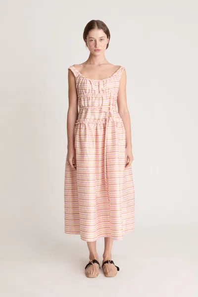 Lee Mathews Marie Dress In Pink