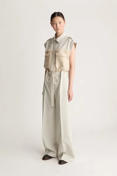 Lee Mathews Marina Pant In Gray