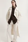 Lee Mathews Mitchell Pant In Chalk