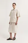 Lee Mathews Mitchell Polo In Chalk
