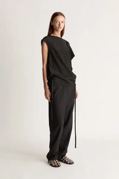 Lee Mathews Mortimer Classic Pant In Black