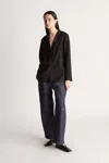 Lee Mathews Mortimer Shirt In Black