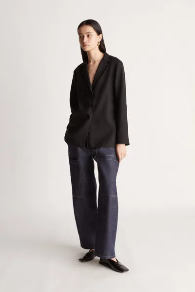 Lee Mathews Mortimer Shirt In Black