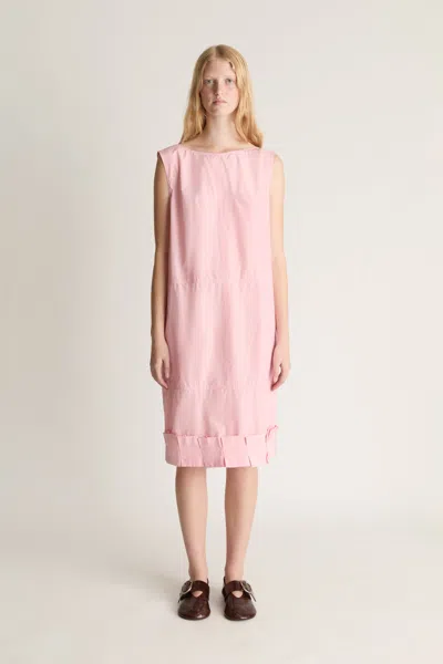Lee Mathews Nina Silk Ruffle Dress In 00