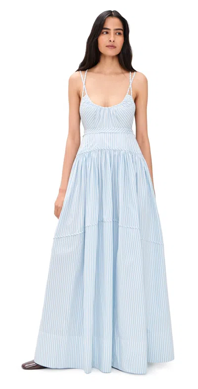 Lee Mathews Odette Cami Dress Sky In Blue