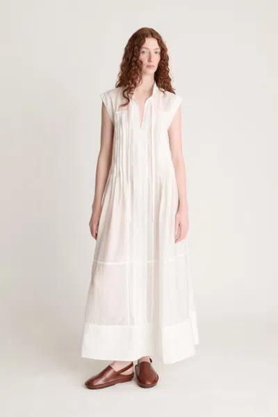Lee Mathews Ondine Maxi Dress In Neutral