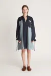 Lee Mathews Ondine Tunic In Blue