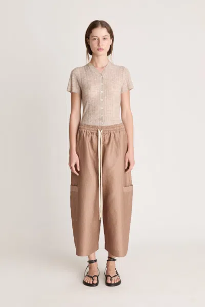 Lee Mathews Rene Pant In Neutral