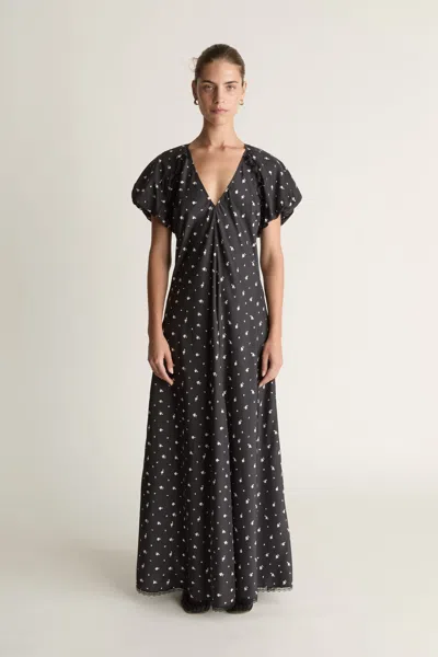 Lee Mathews Roxie Dress In Black