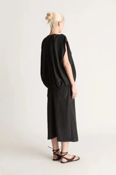 Lee Mathews Sandy Skirt In Black