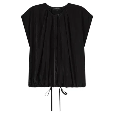 Lee Mathews Sandy Top In Black