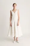 Lee Mathews Sara Dress In White