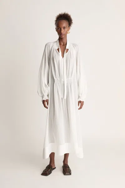 Lee Mathews Soma Maxi Tunic In Natural