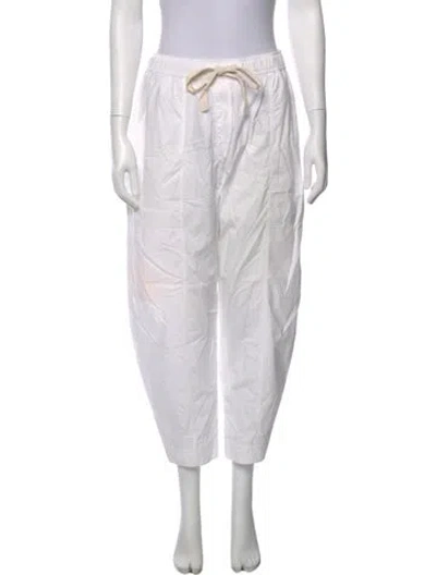 Pre-owned Lee Mathews Straight Leg Pants In Neutral