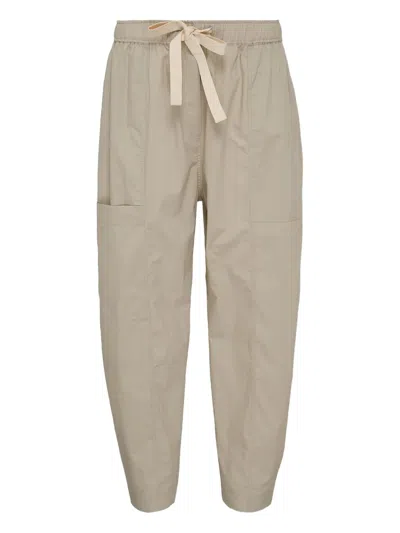 Lee Mathews Straight-leg Track Pants In Neutral