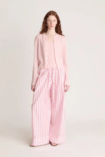 Lee Mathews Tabi Pant In Pink