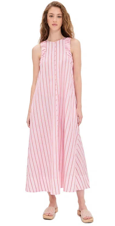 Lee Mathews Tabi Sleeveless Dress Pink
