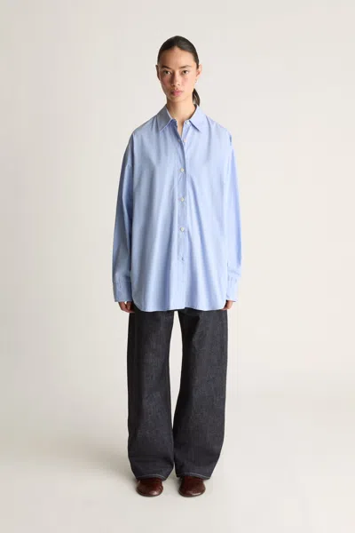 Lee Mathews Talbert Ls Shirt In Cornflower