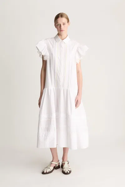Lee Mathews Tari Dress In Brown