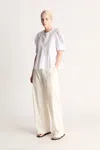 Lee Mathews Wendy Ss Blouse In White